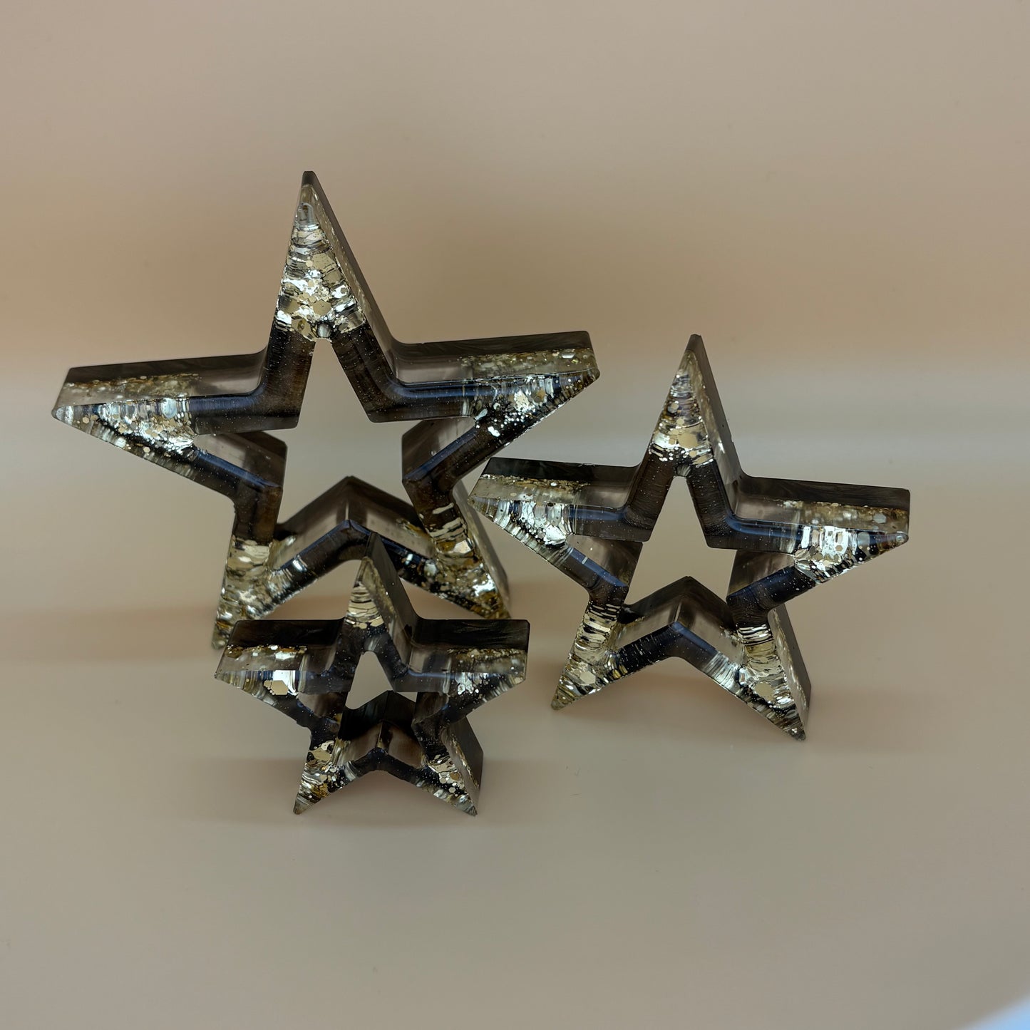 3er Set "Sterne" in versch. Designs