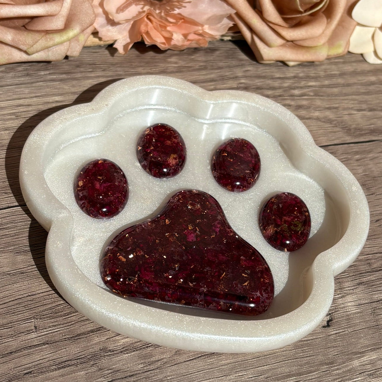 Pfotentabletts in verschiedenen Designs (auch Druzy!)