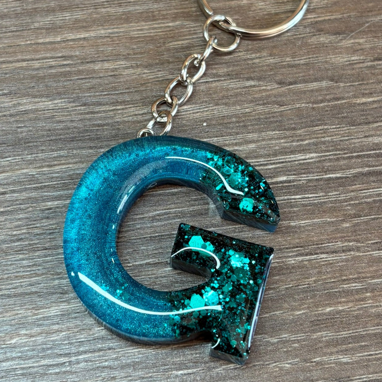 Buchstaben Schlüsselanhänger G handgemacht