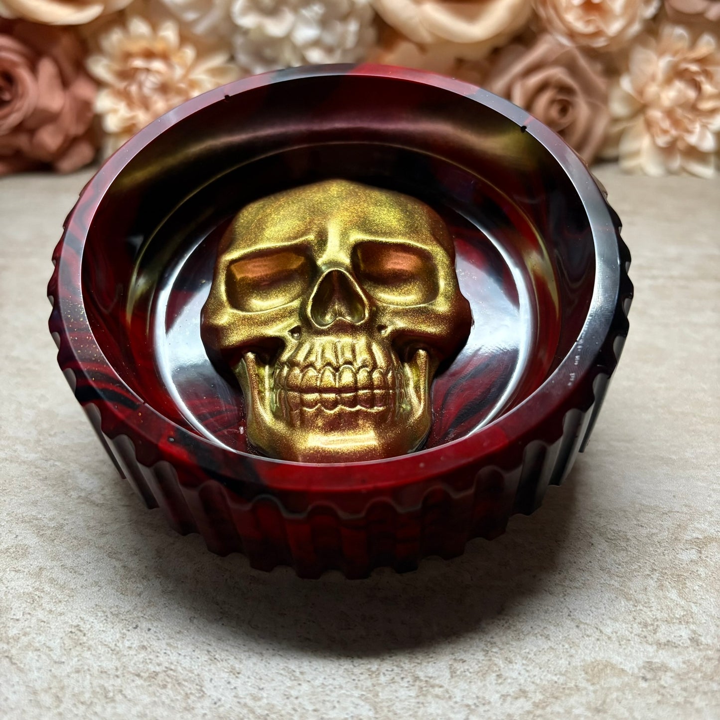 Dekoschale "Totenkopf"