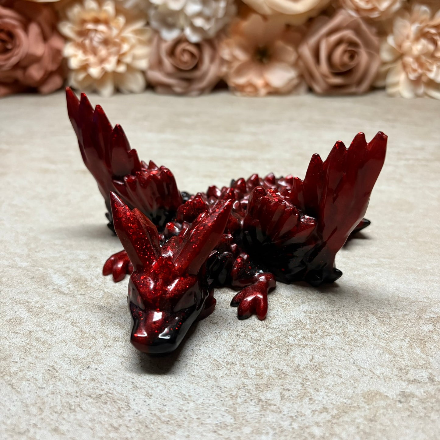 Figur "Drache liegend"