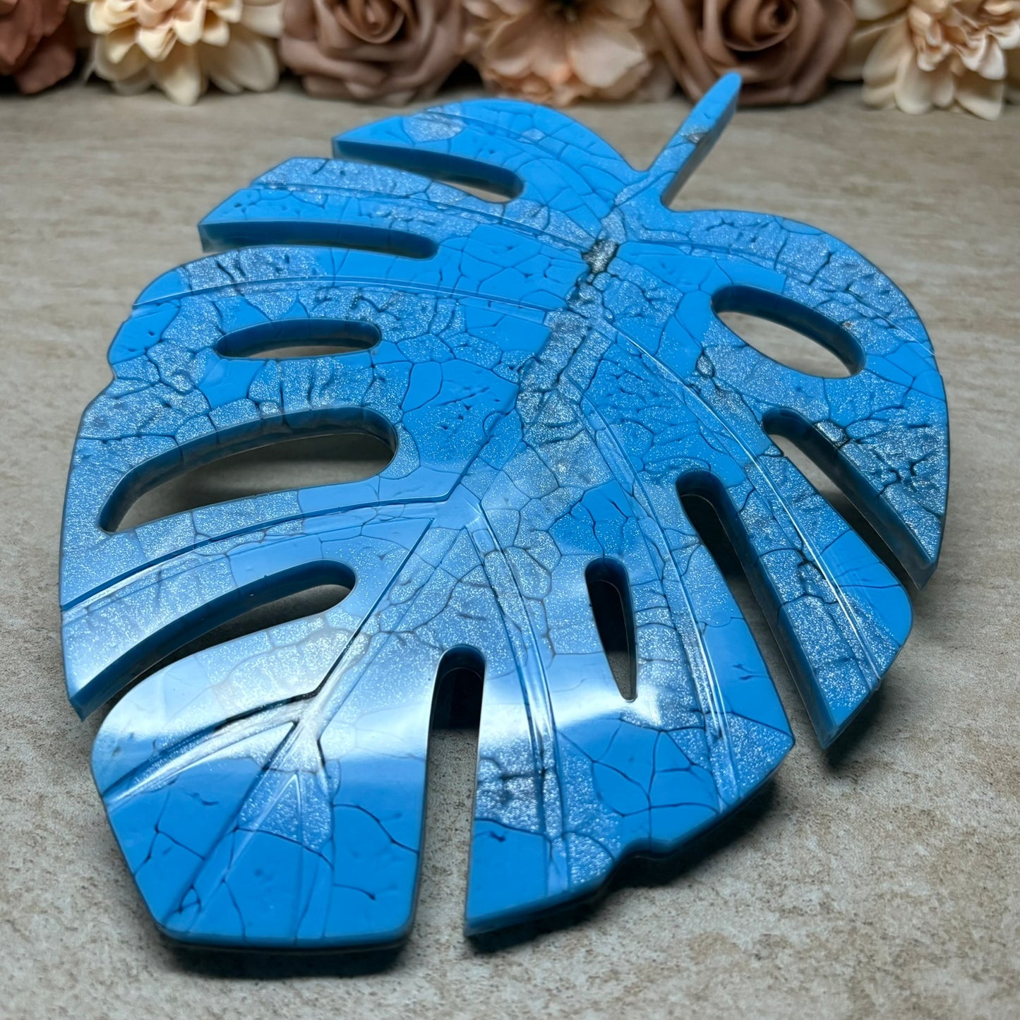 Dekotablett "Monstera-Blatt"