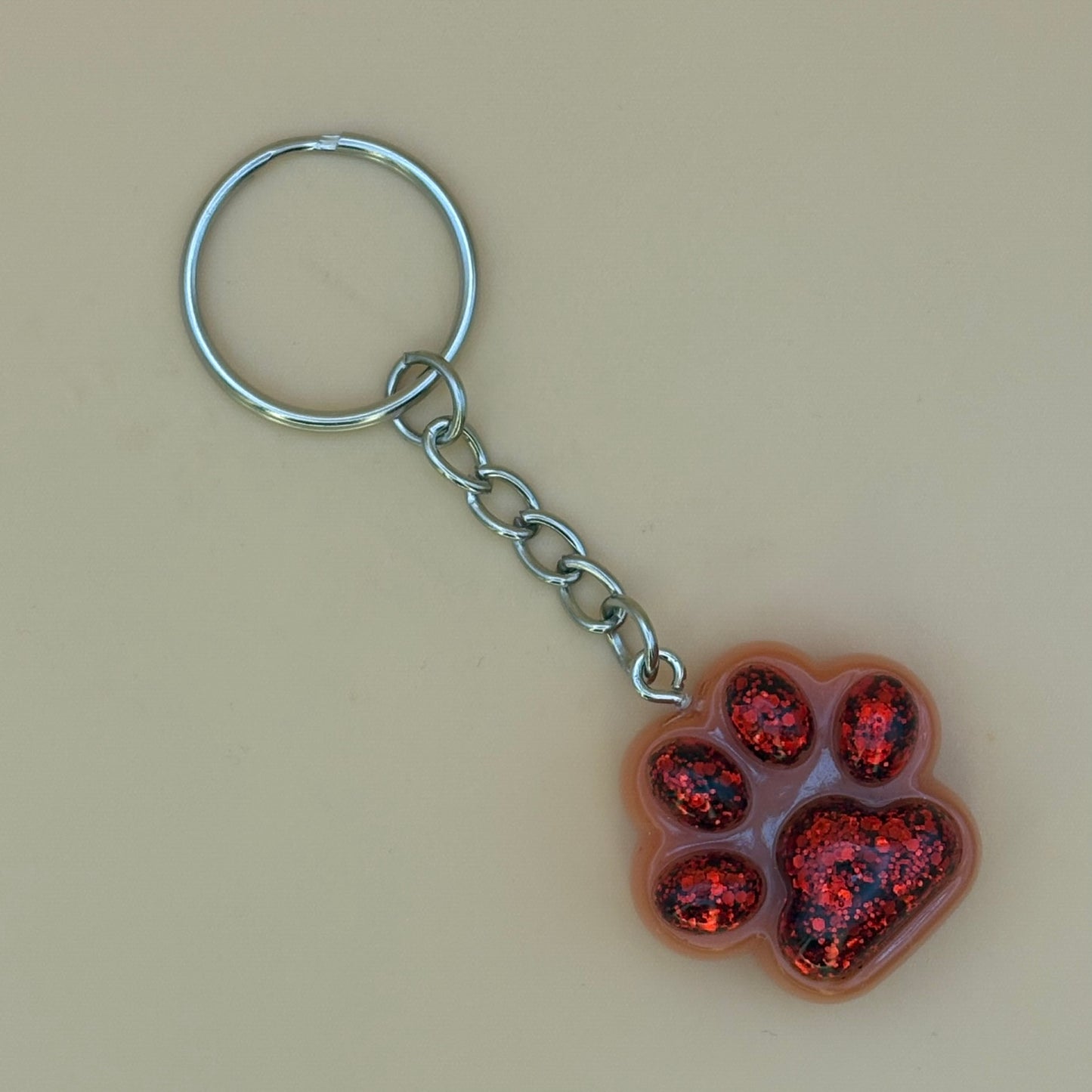 Schlüsselanhänger "Pfote" versch. Designs