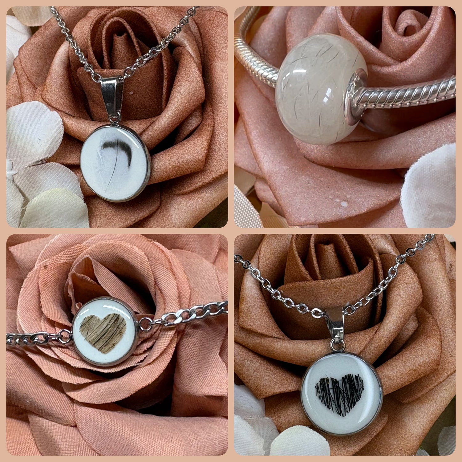 Tierfellschmuck; Schmuck mit Tierfell, Asche, Federn, Schweifhaar