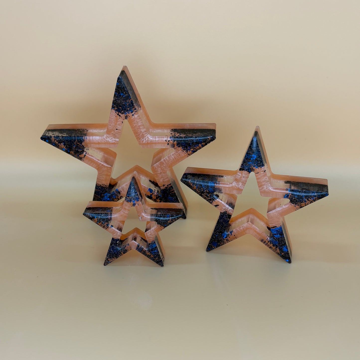 3er Set "Sterne" in versch. Designs