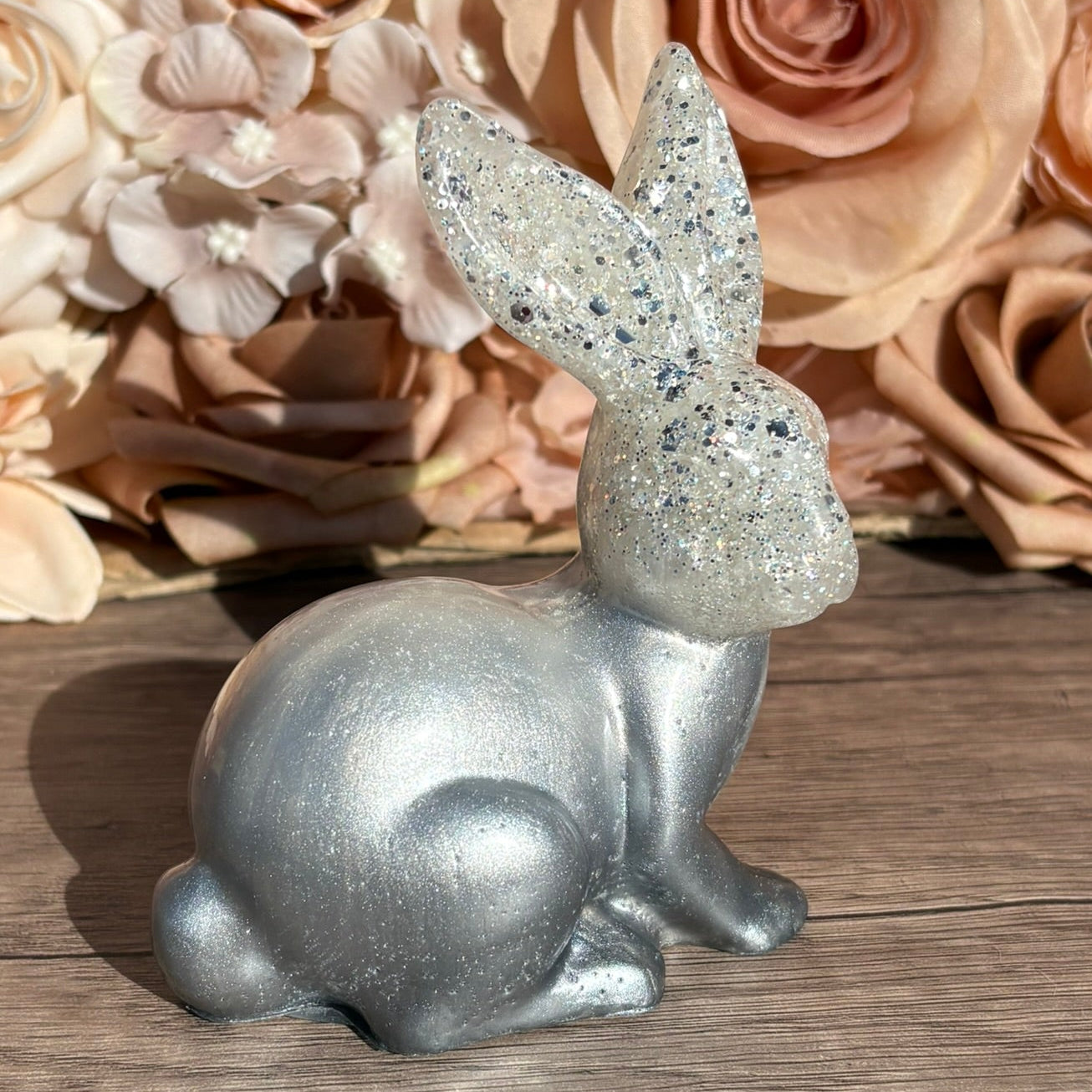 Hasenfiguren in verschiedenen Designs