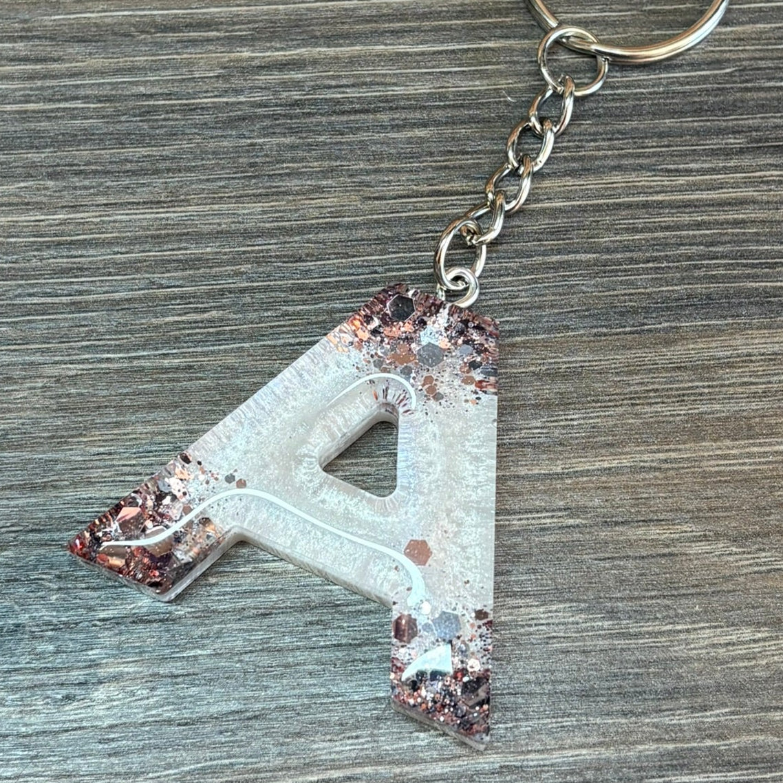 Buchstaben Schlüsselanhänger A handgemacht