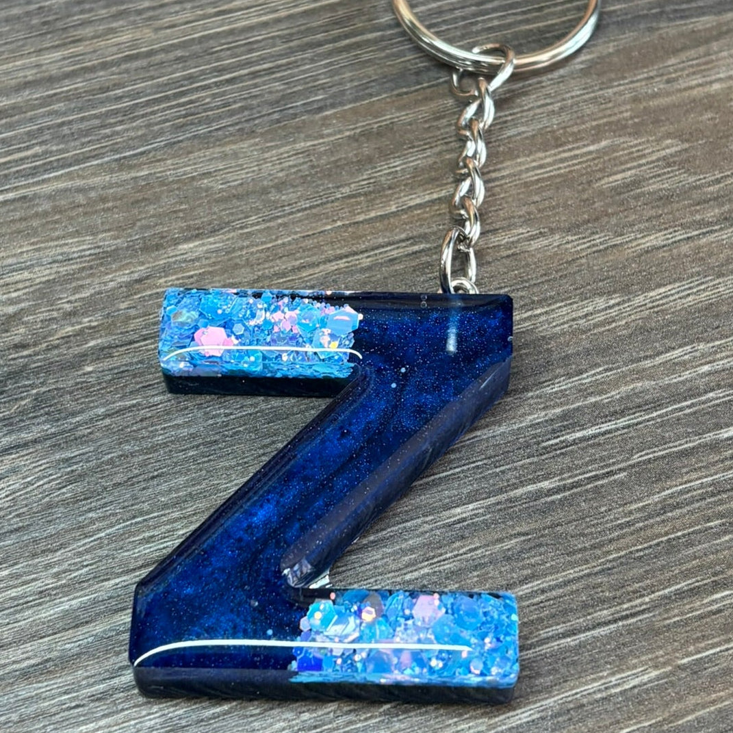 Buchstaben Schlüsselanhänger Z handgemacht