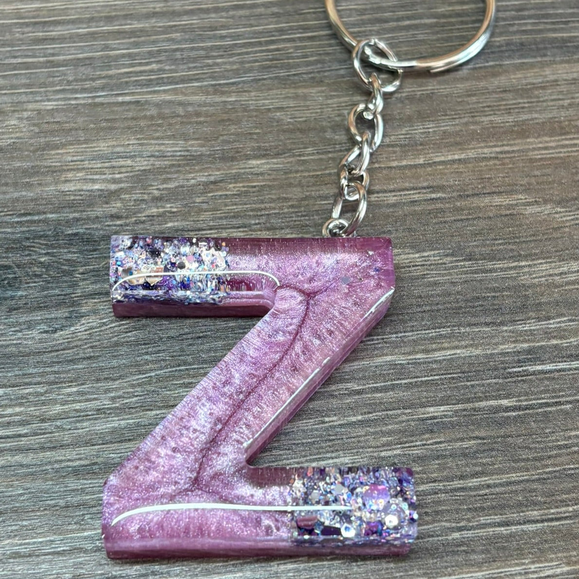Buchstaben Schlüsselanhänger Z handgemacht