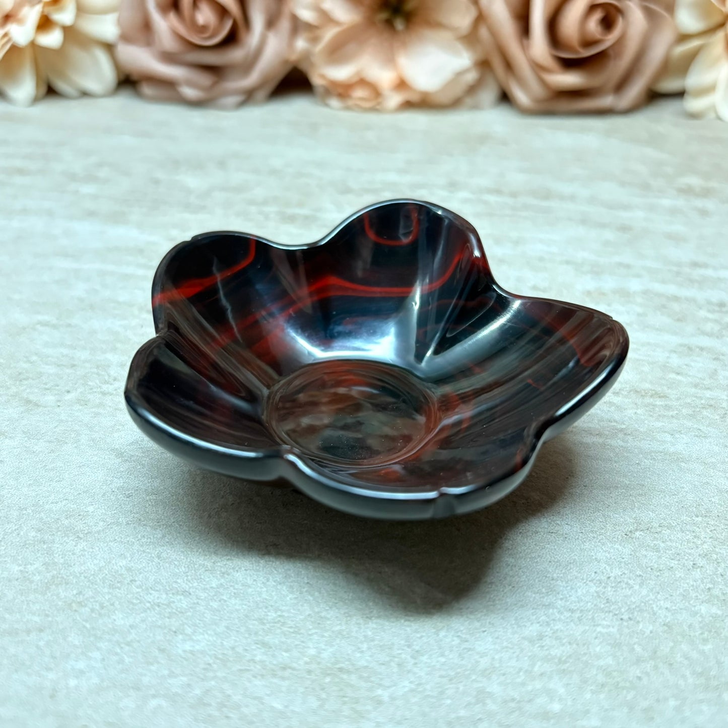 Dekoschale "Blume" klein