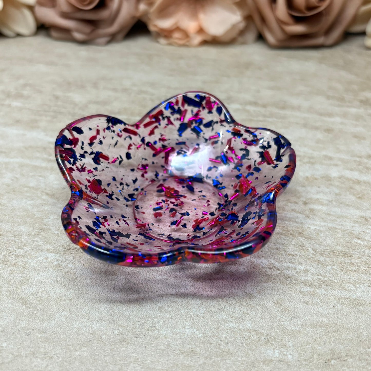 Dekoschale "Blume" klein