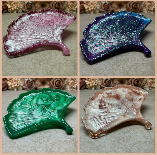 Dekotablett "Ginko-Blatt"