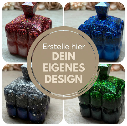 Dose "Kristall" in deinem Wunschdesign