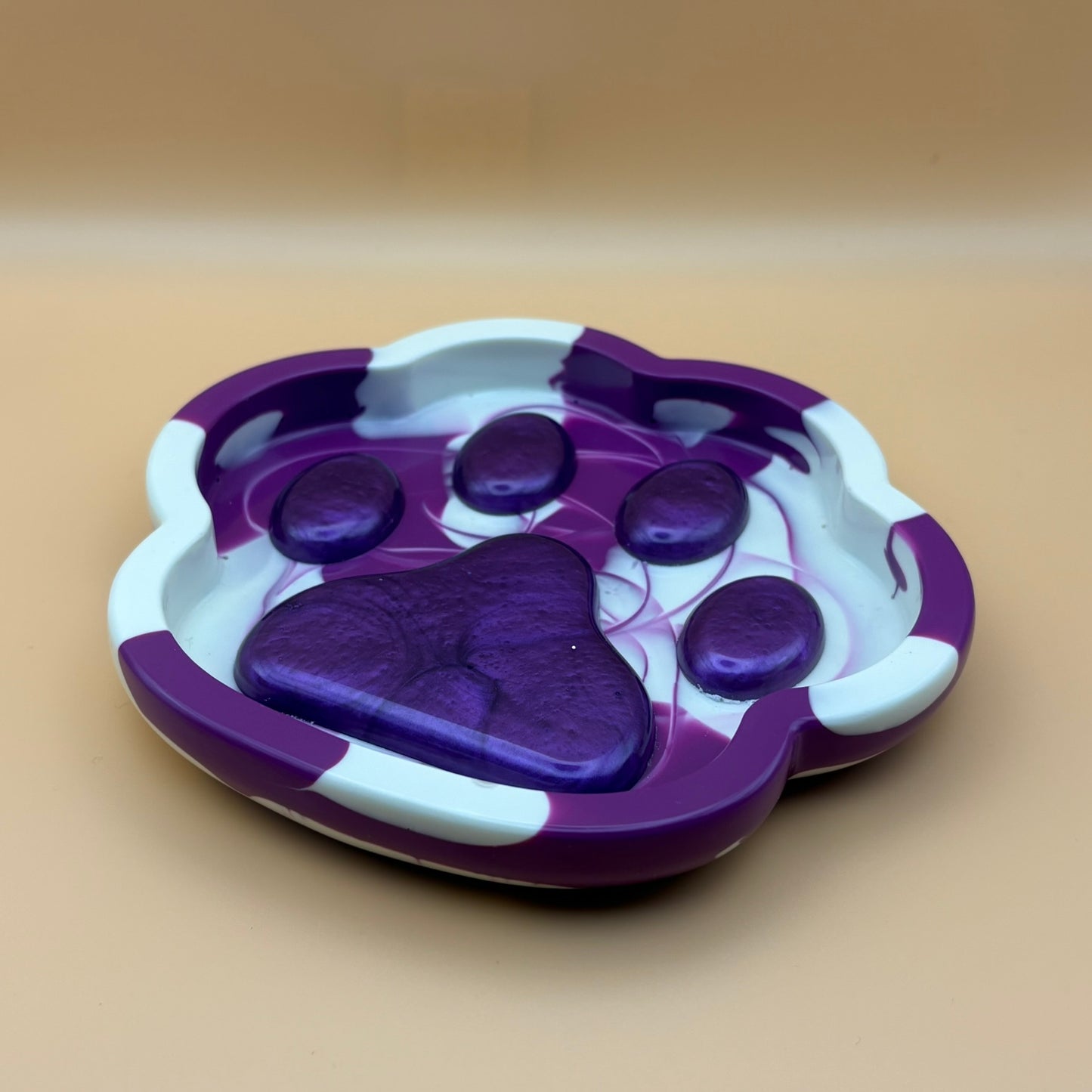 Schmuck-Tablett (-Schale)  "Pfote" versch. Designs