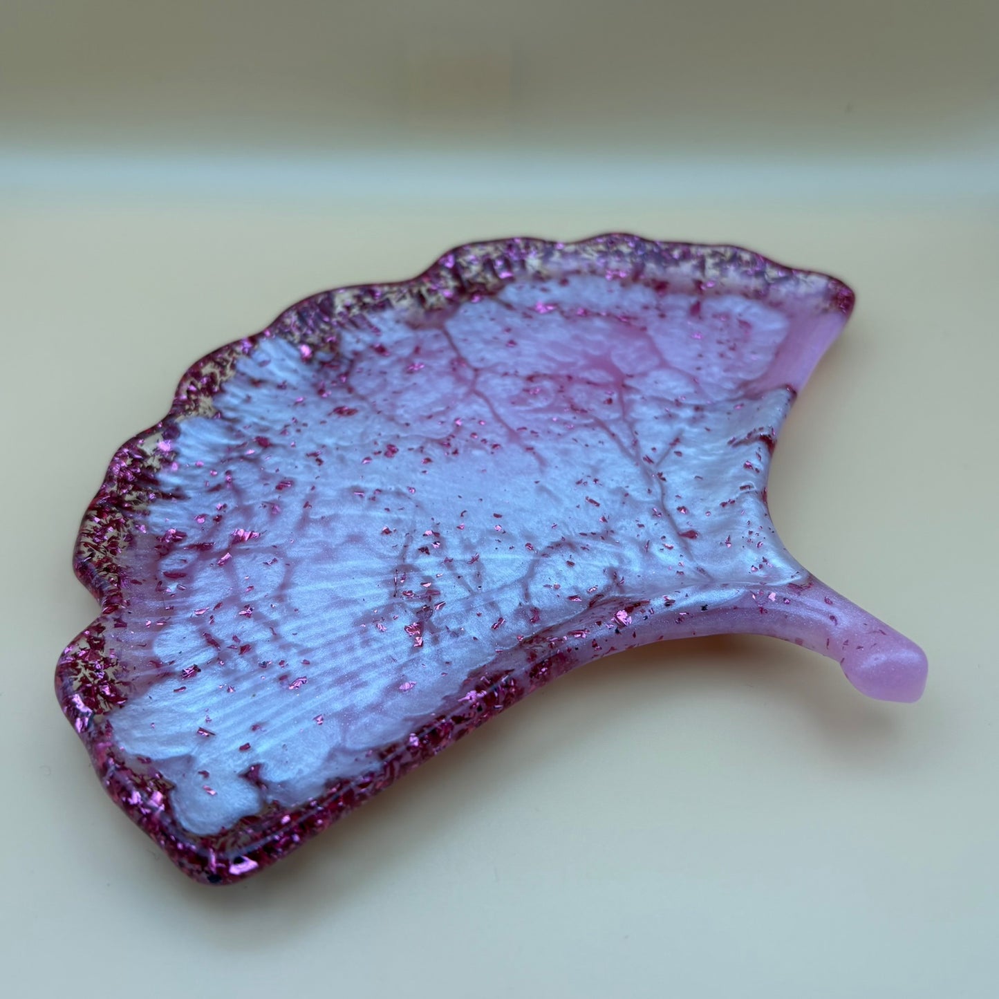 Dekotablett "Ginko-Blatt"