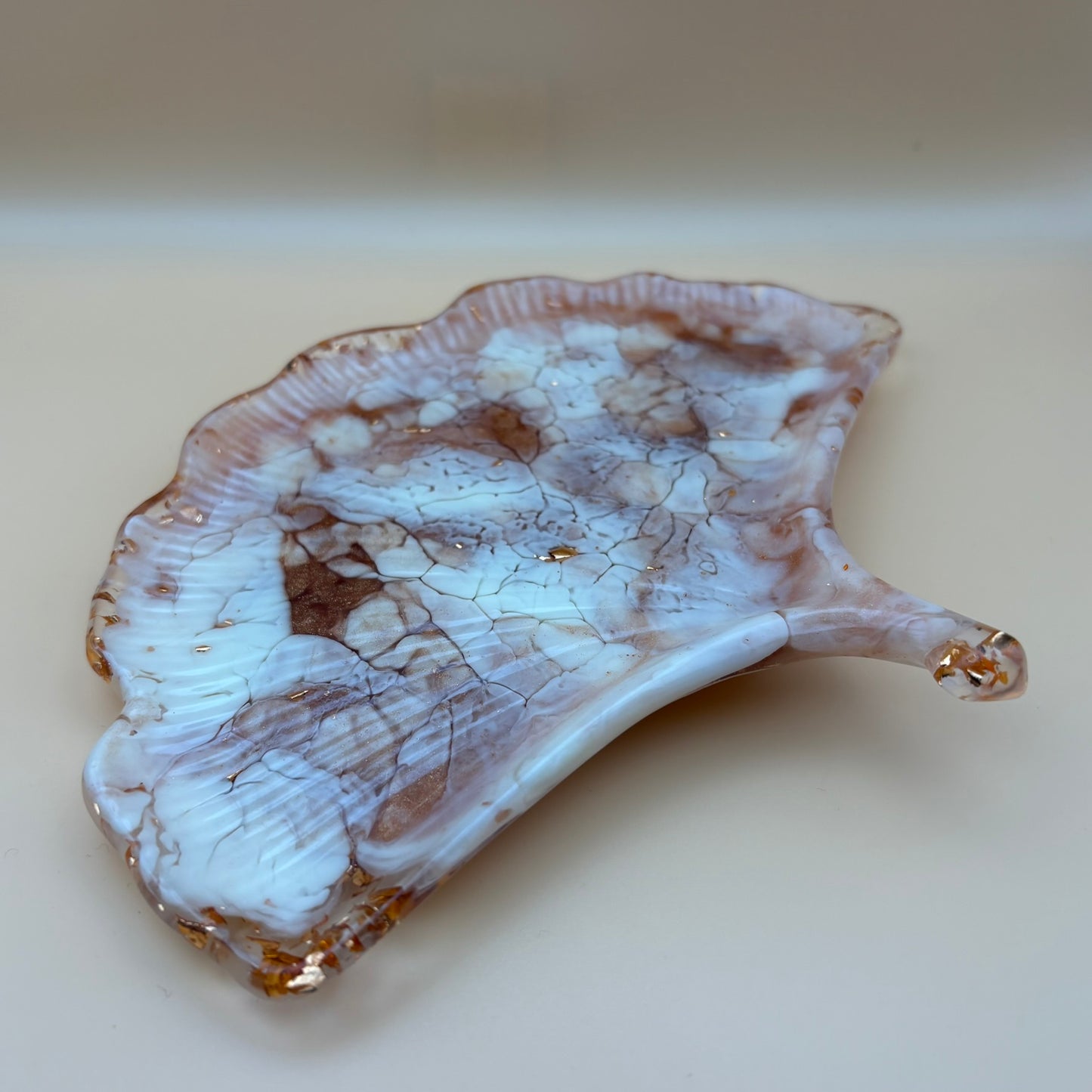 Dekotablett "Ginko-Blatt"