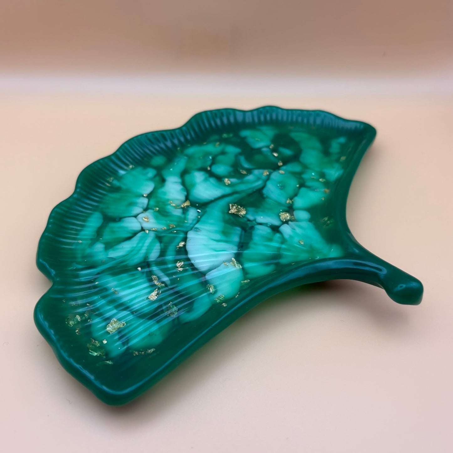 Dekotablett "Ginko-Blatt"