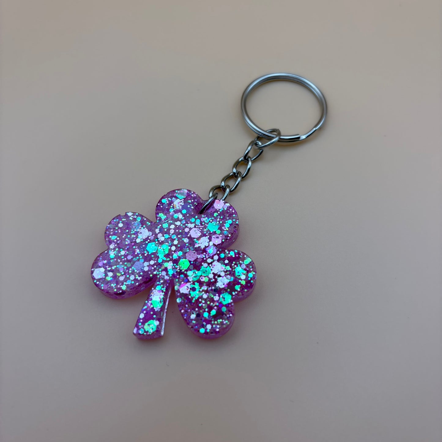 Schlüsselanhänger "Kleeblatt" versch. Designs