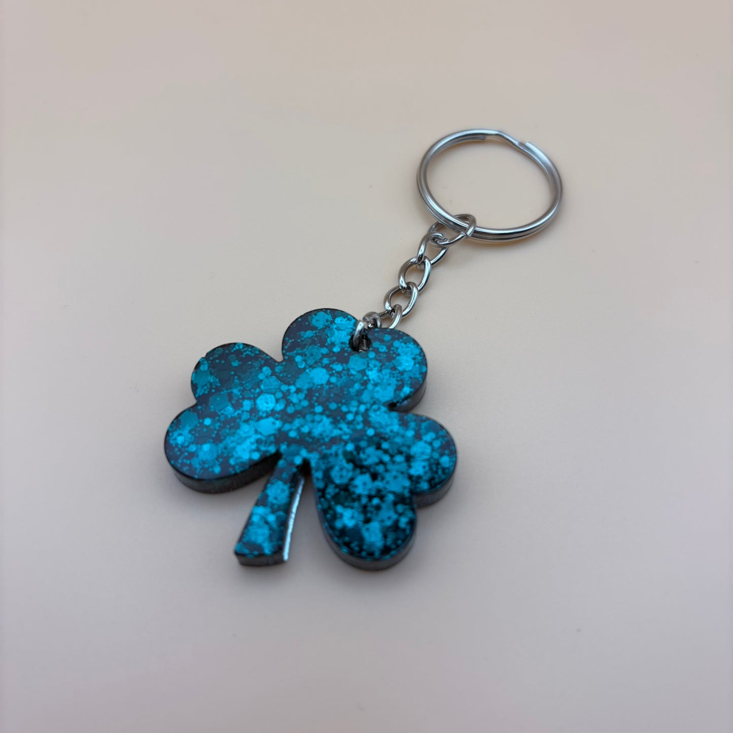 Schlüsselanhänger "Kleeblatt" versch. Designs