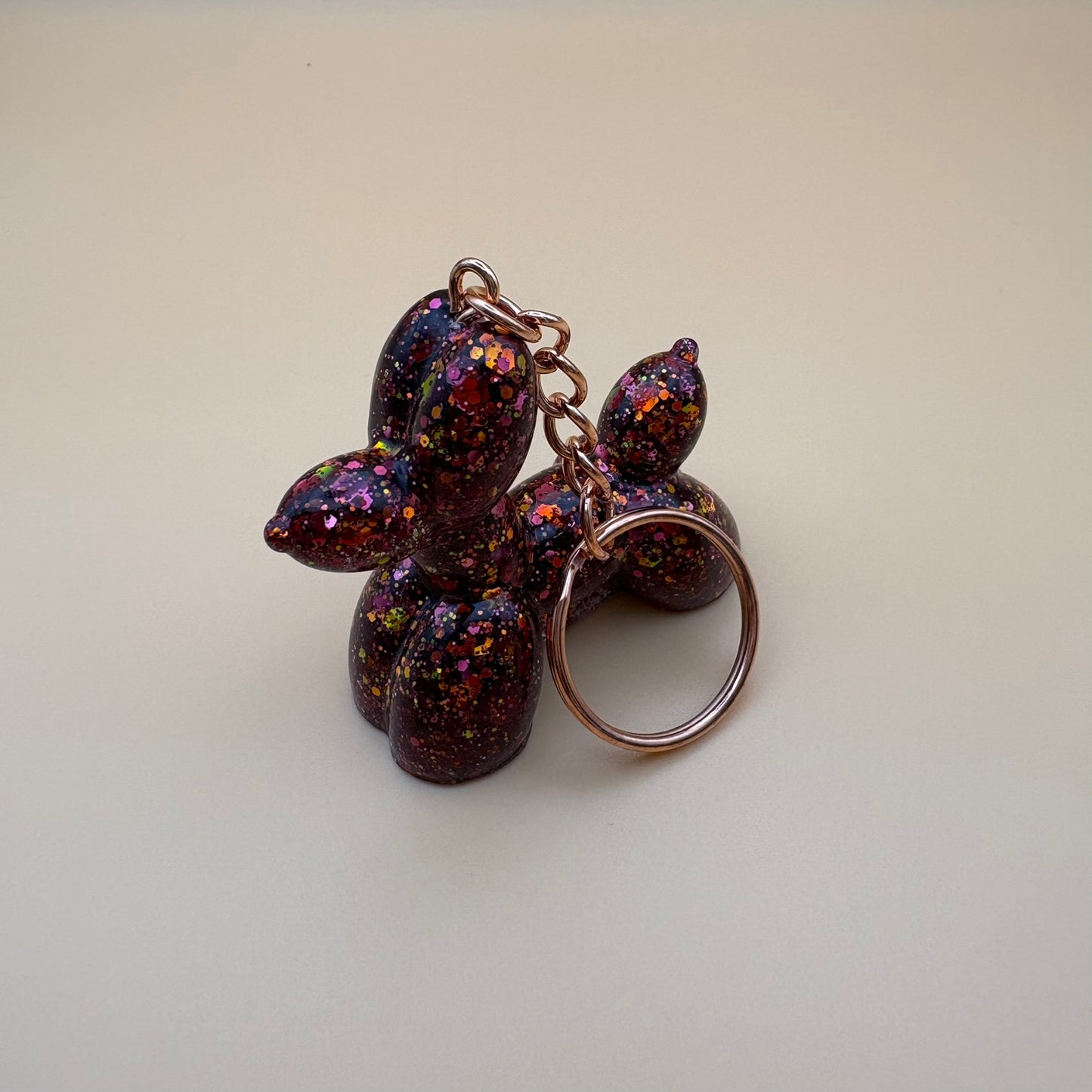 Schlüsselanhänger "Luftballon-Hund" versch. Designs