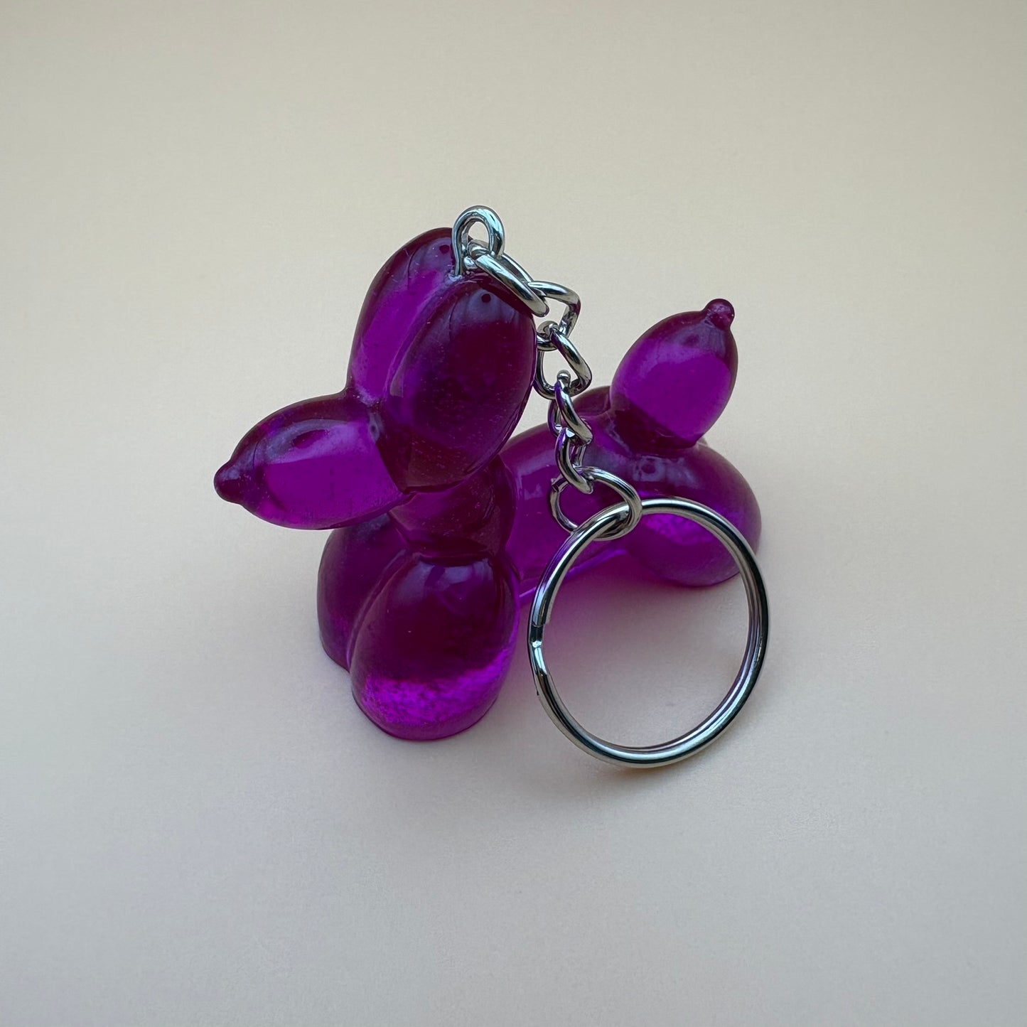 Schlüsselanhänger "Luftballon-Hund" versch. Designs