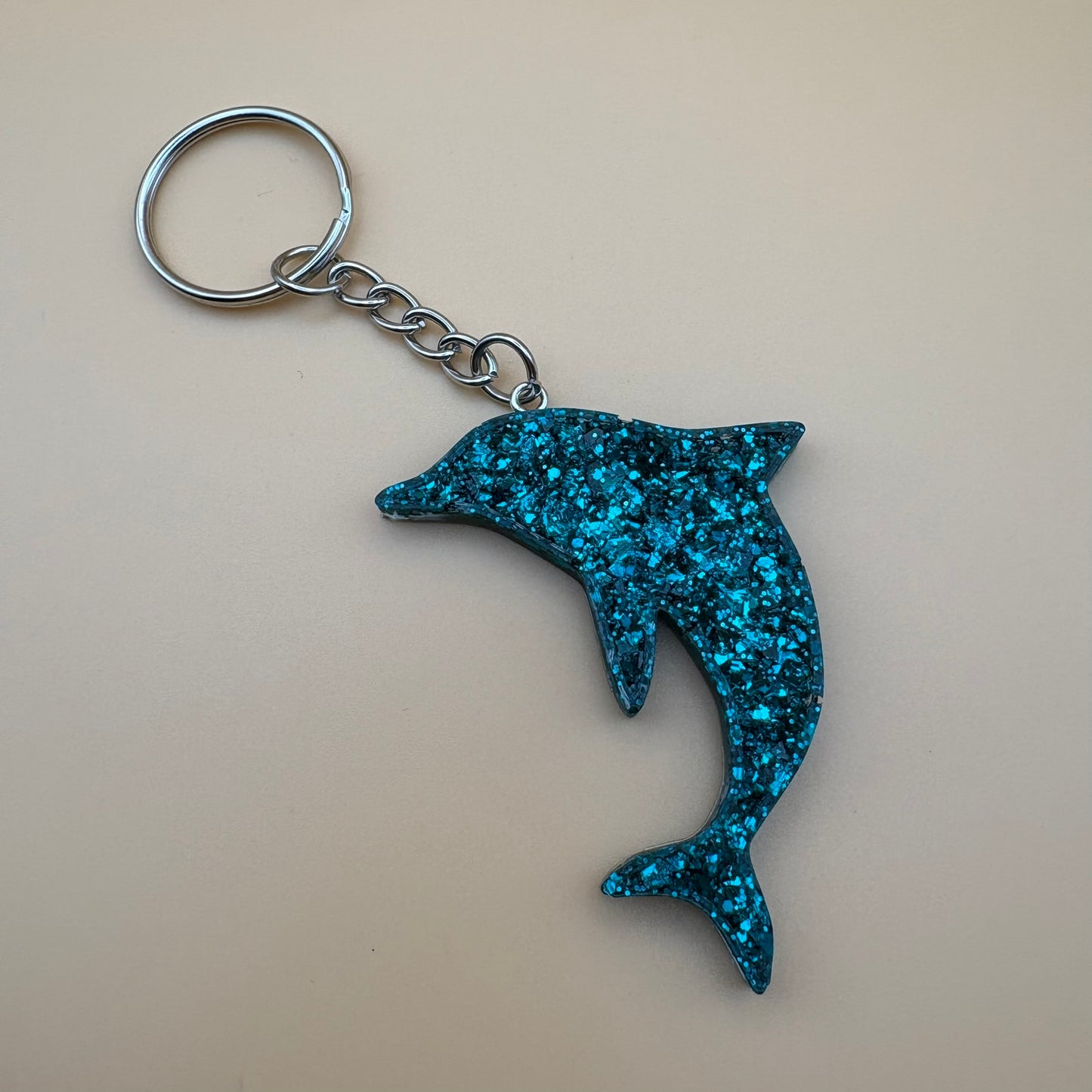 Schlüsselanhänger "Delfin Kristall" versch. Designs