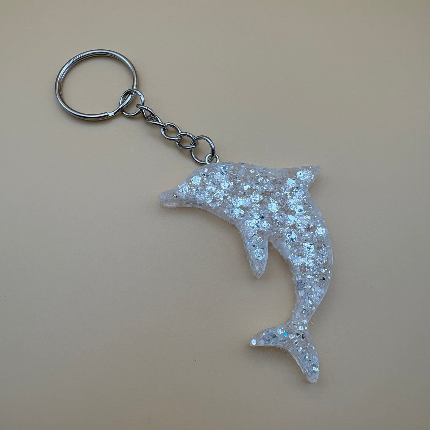 Schlüsselanhänger "Delfin Kristall" versch. Designs