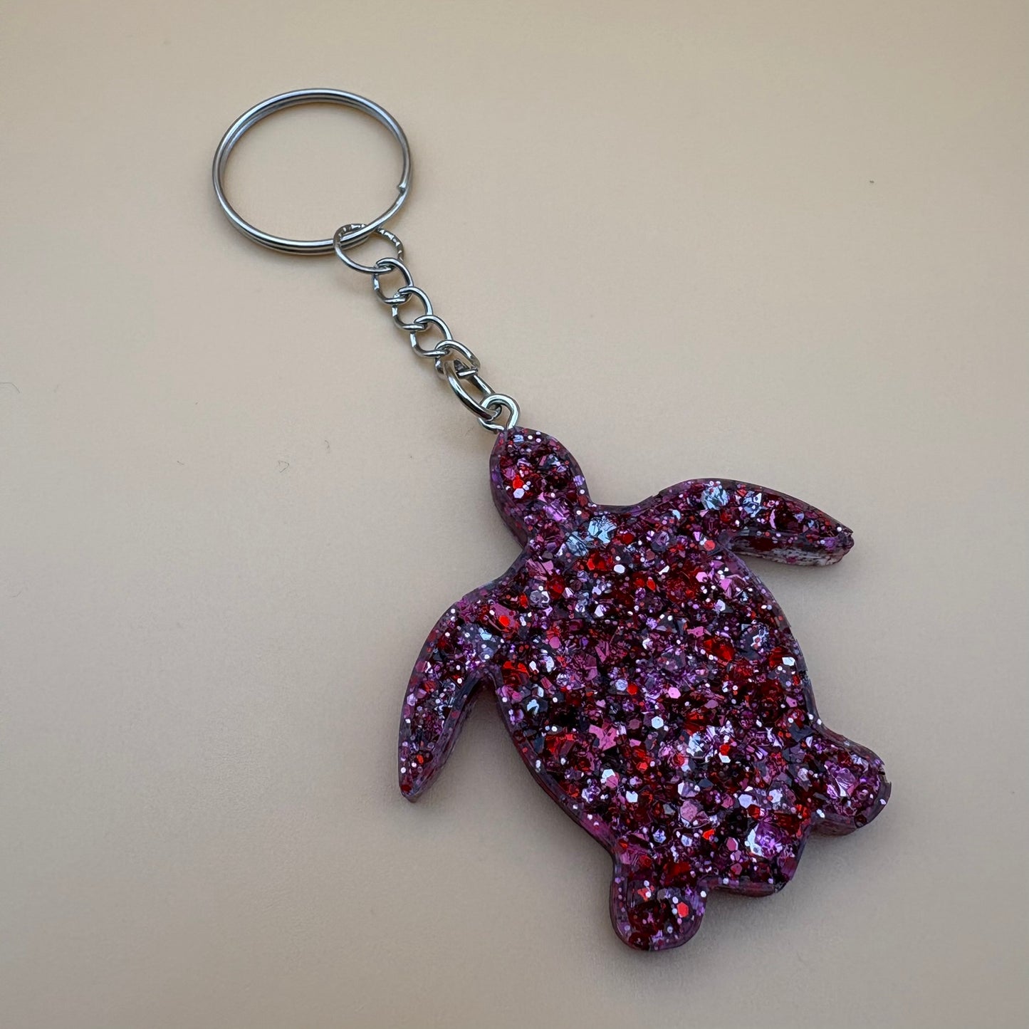 Schlüsselanhänger Schildkröte versch. Designs