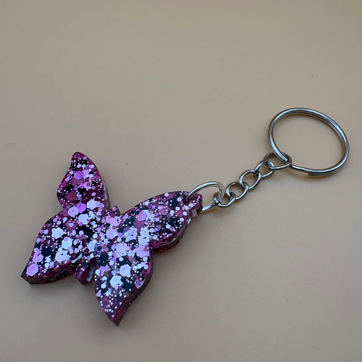 Schlüsselanhänger "Schmetterling" versch. Designs