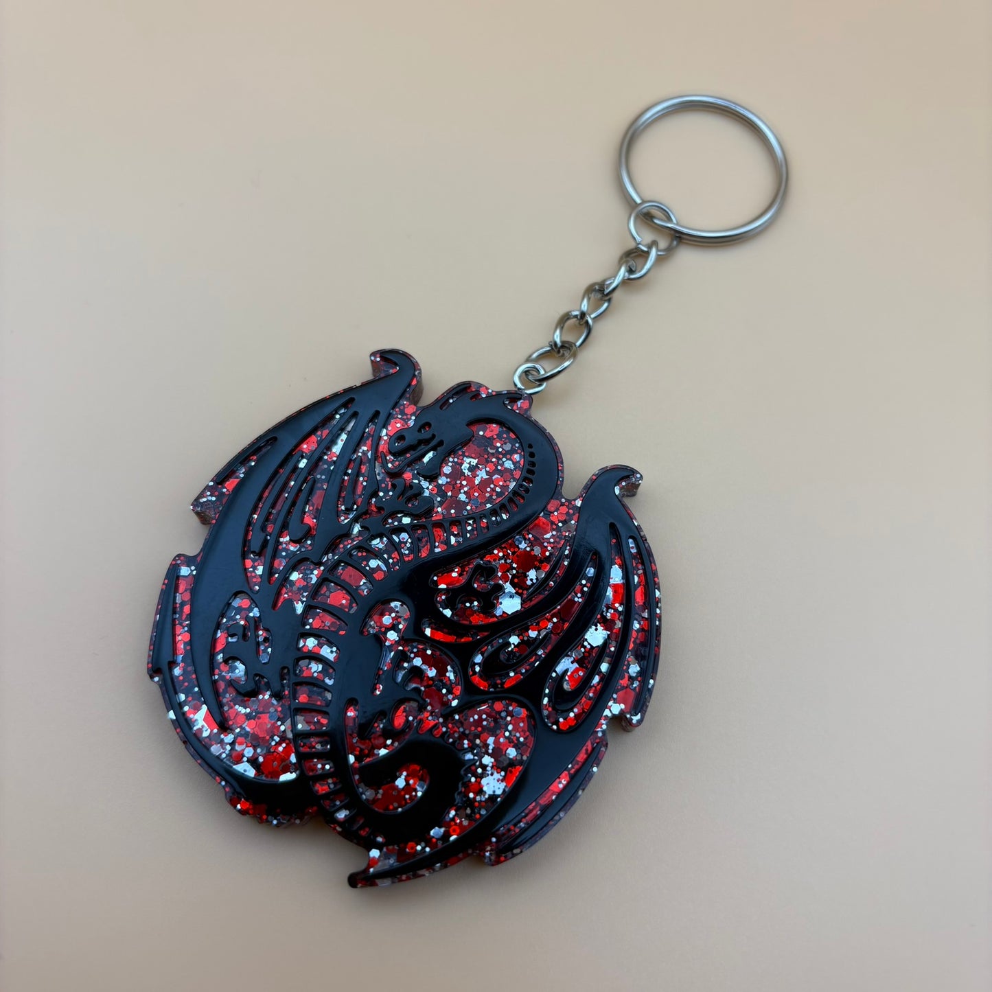 Schlüsselanhänger "Drache" versch. Designs