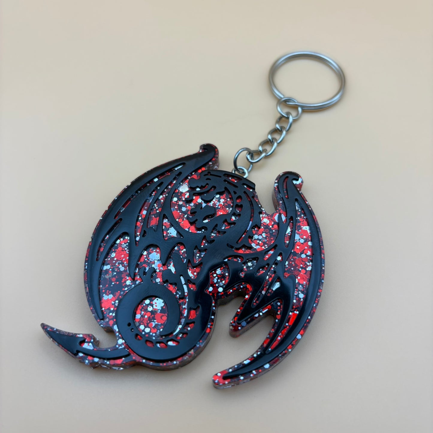 Schlüsselanhänger "Drache" versch. Designs