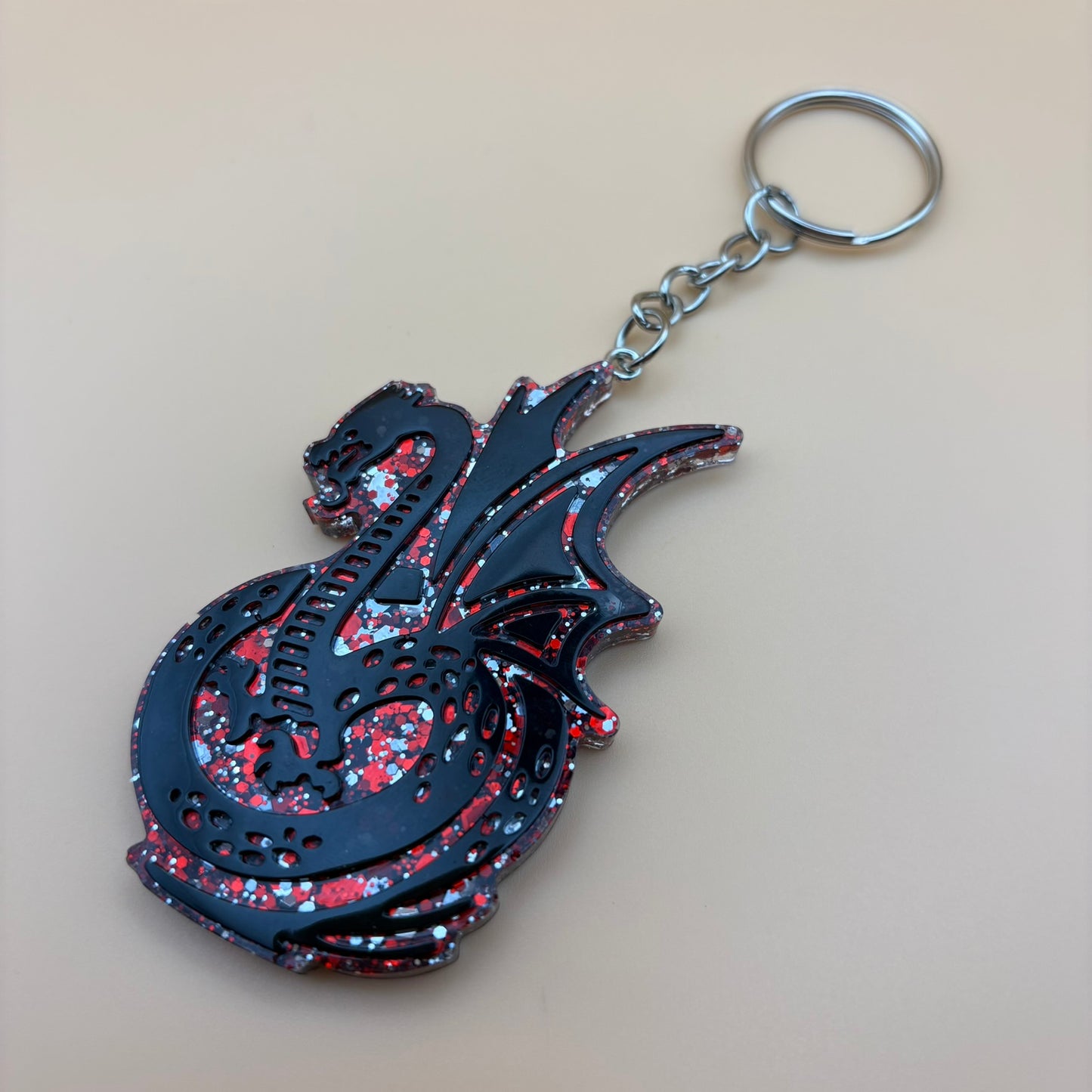 Schlüsselanhänger "Drache" versch. Designs