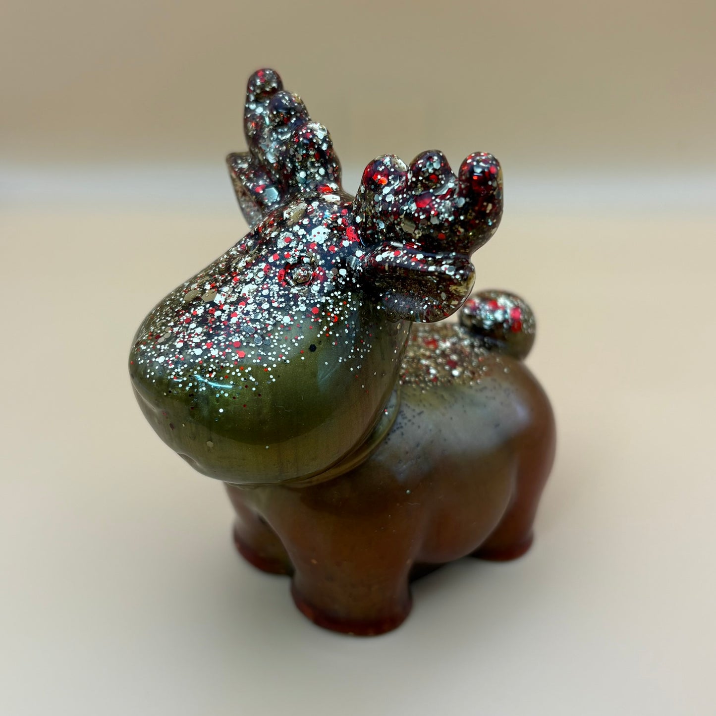 Figur "Weihnachts-Elch" versch. Varianten