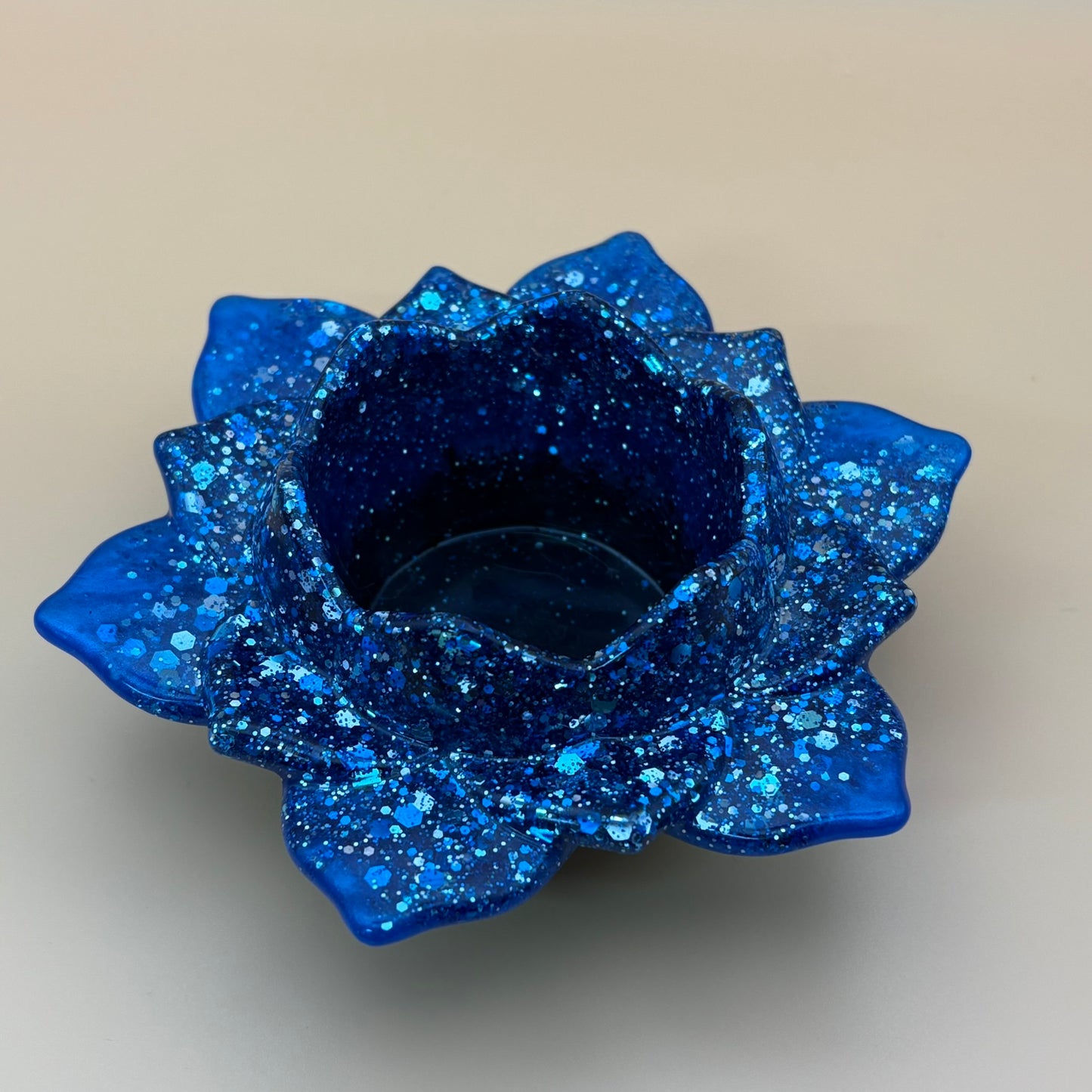 Teelichthalter "Lotus" versch. Designs