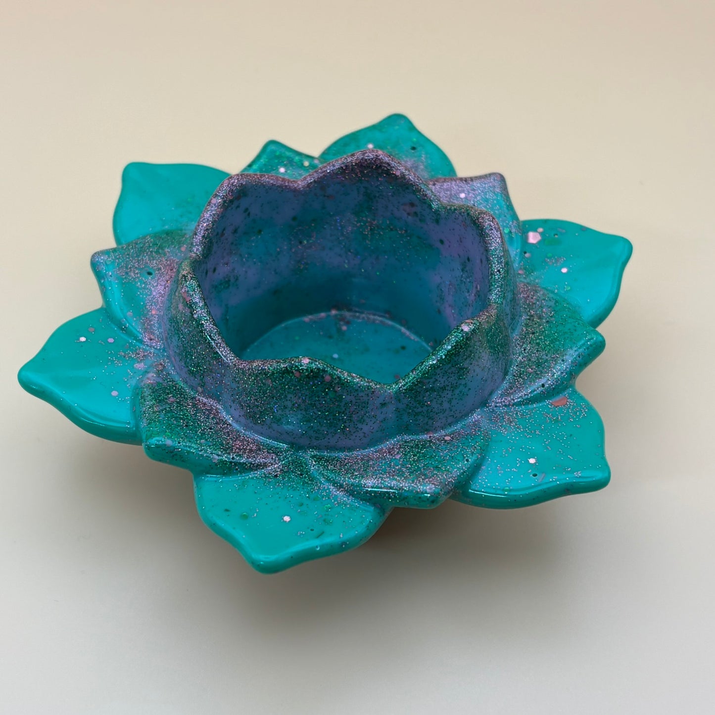 Teelichthalter "Lotus" versch. Designs