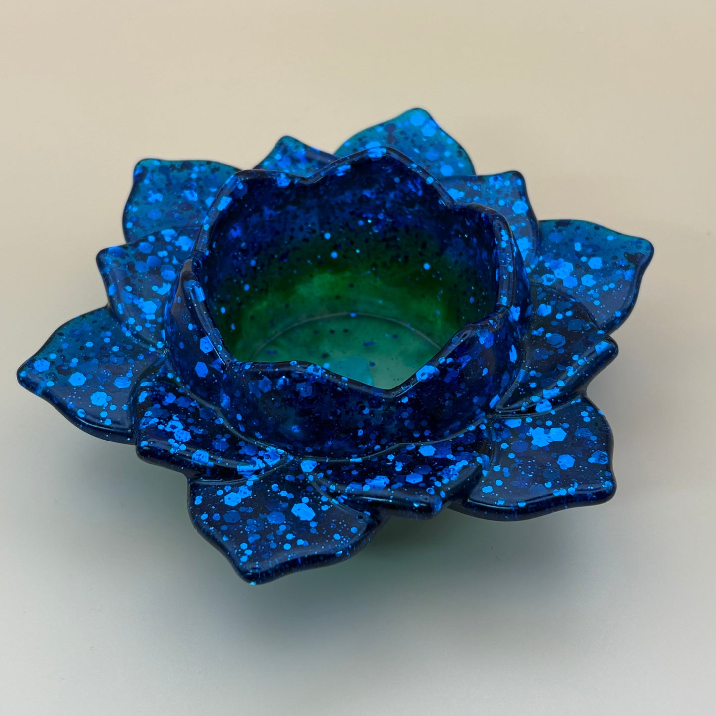 Teelichthalter "Lotus" versch. Designs