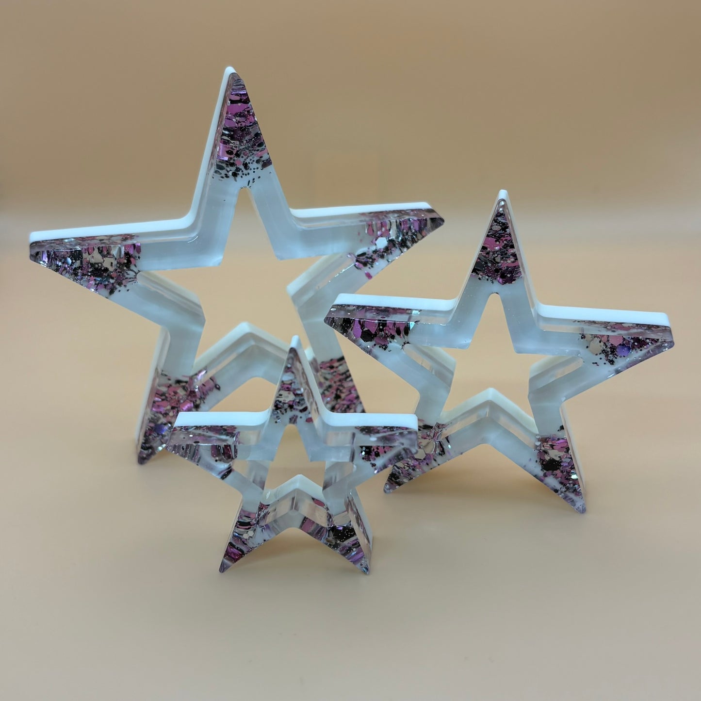 3er Set "Sterne" in versch. Designs