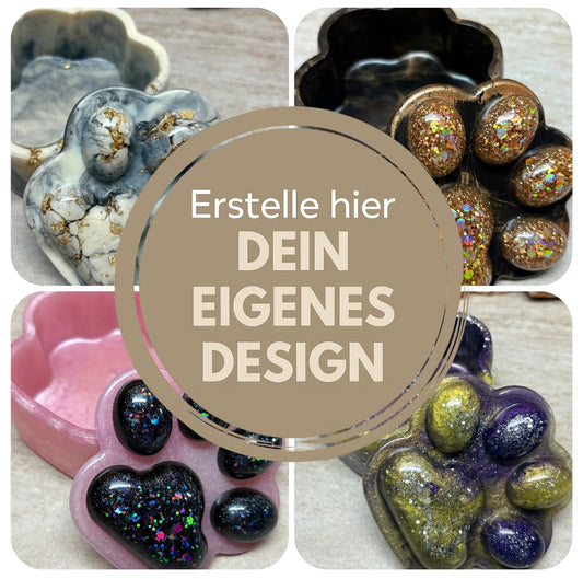 Dose "Pfote" in deinem Wunschdesign