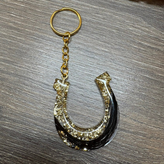 Schlüsselanhänger "Hufeisen" personalisierbar