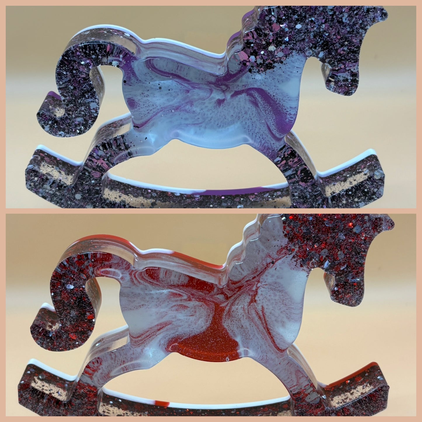 Figur "Schaukelpferd" in versch. Designs