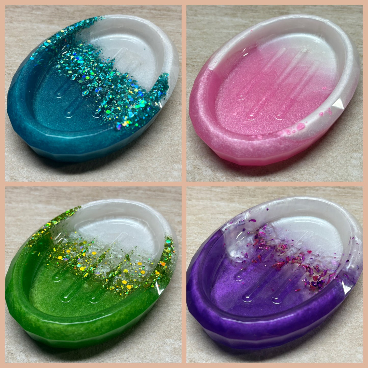 Seifenschale Oval versch. Designs