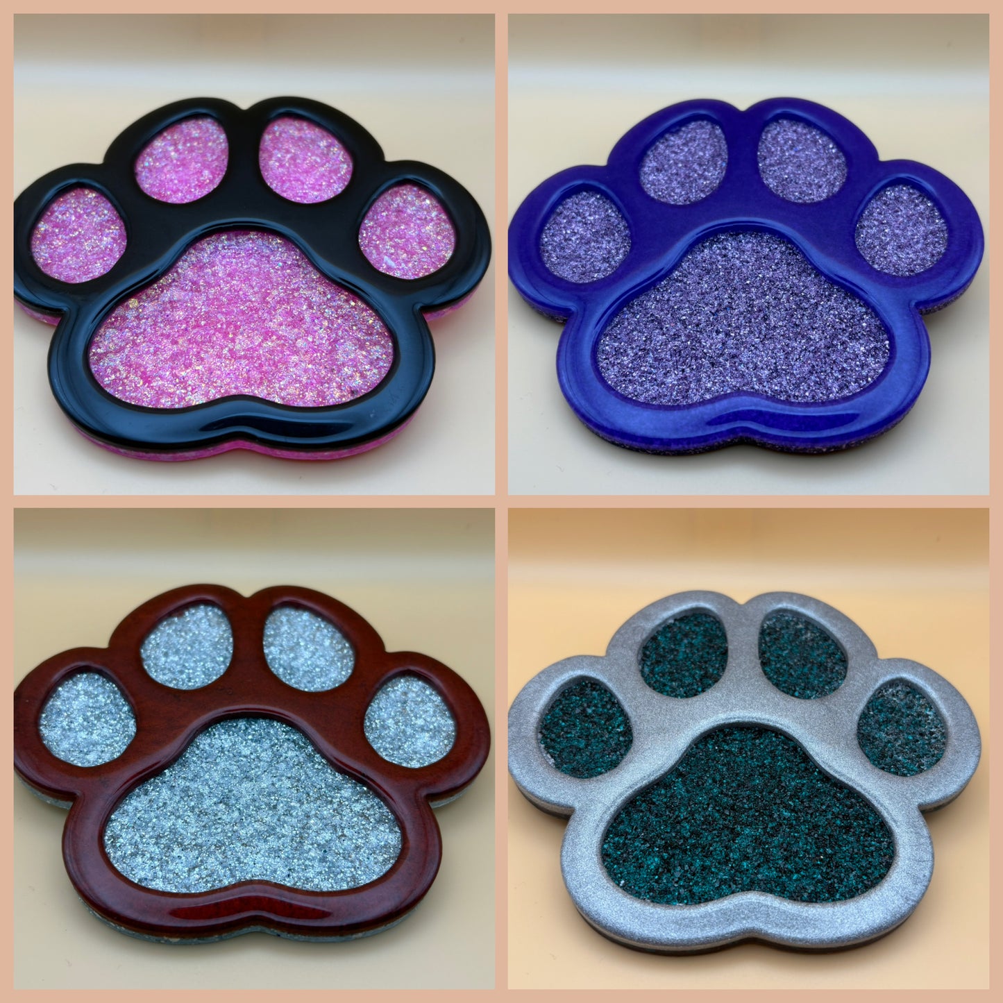 Pfotenschale "Druzy" versch. Designs