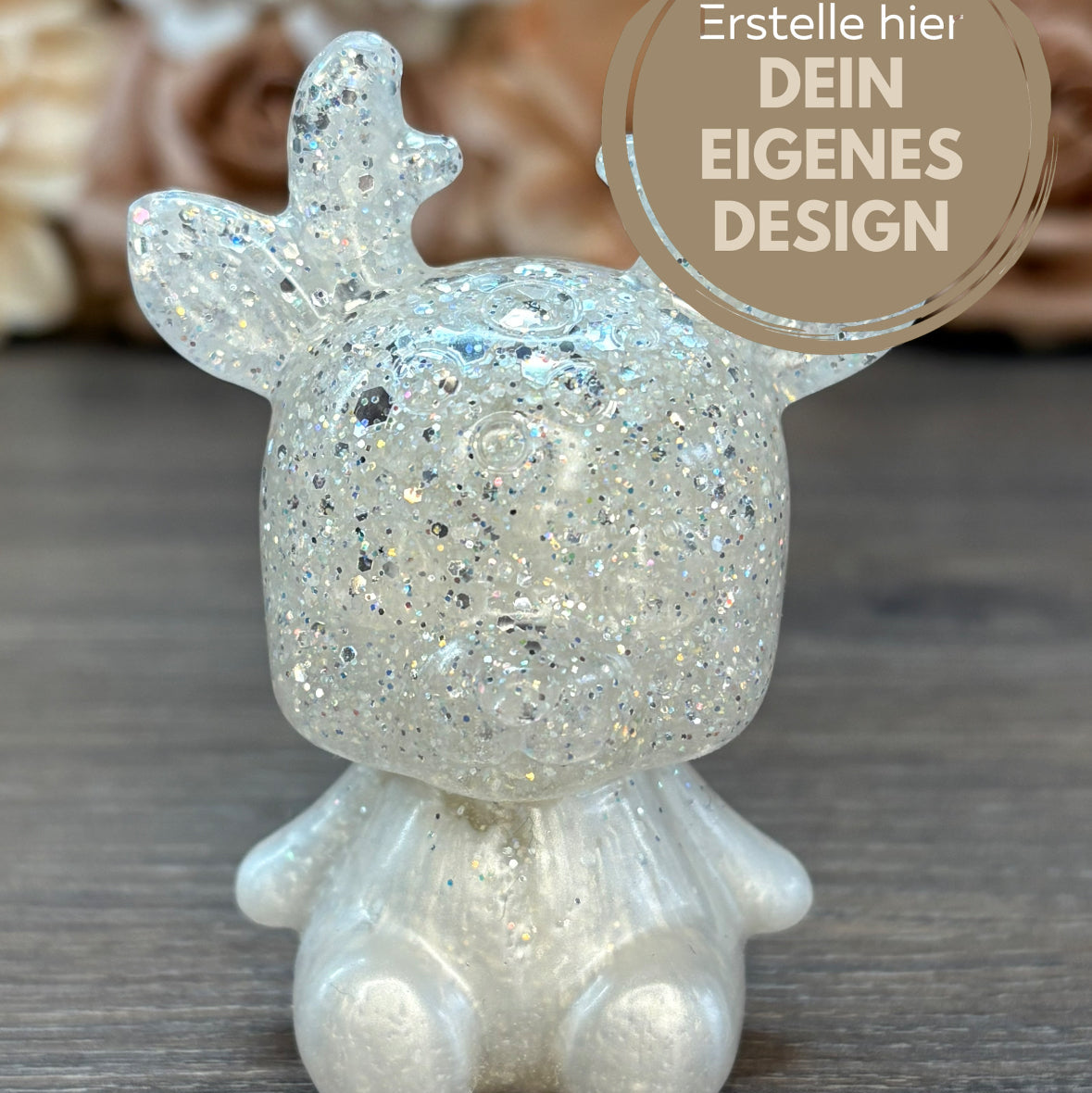 Figur "Hirschie" in Wunschdesign