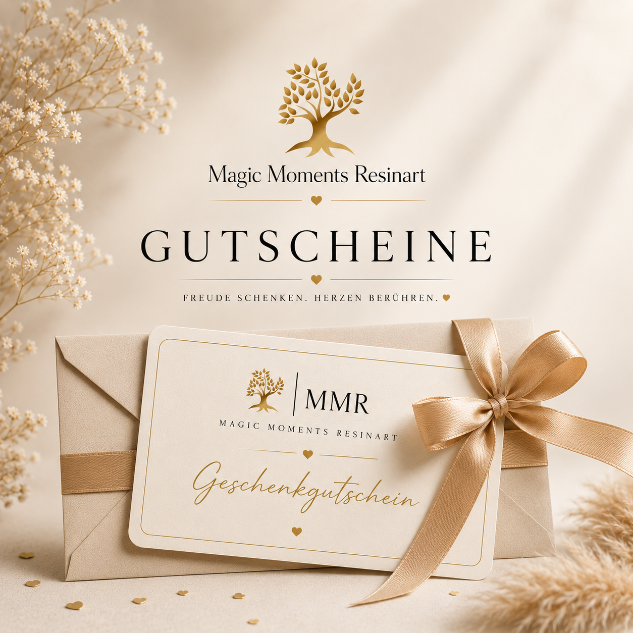 Geschenkgutschein für personalisiertes Erinnerungsstück mit Fell Schweifhaar oder Asche